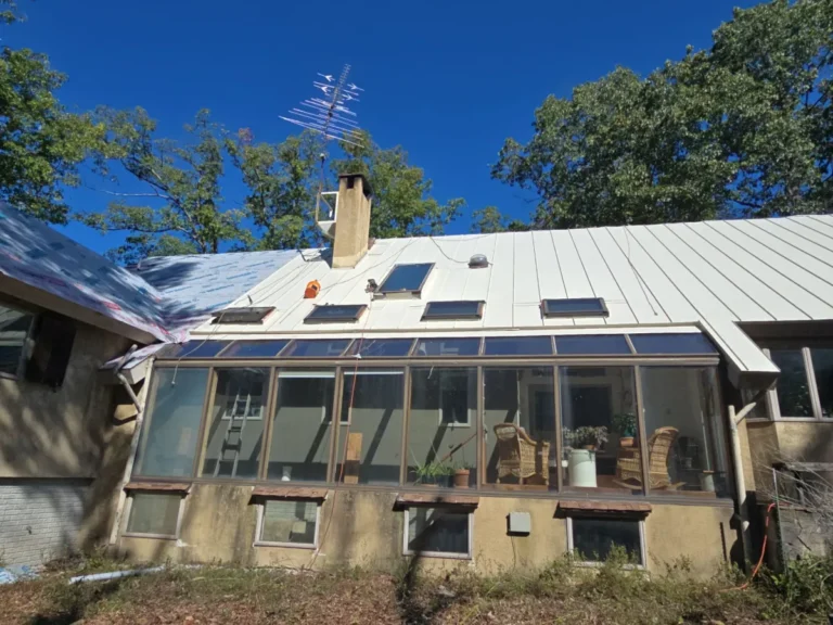 Finished project: Standing Seam Metal Roof Installation in Falling Waters, WV